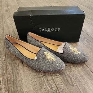 Talbots Ryan Loafers Holiday Tree Size 11M